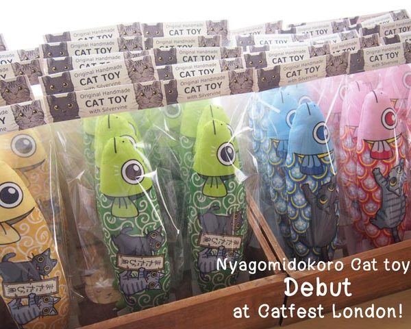 Nyagomidokoro Cat Toys Debut at Catfest London