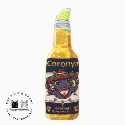 Coronya Beer Cat Toy with Silvervine