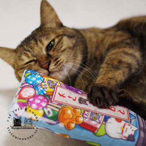 Retro Candy, Jello Cat kicker Toy with Silvervine