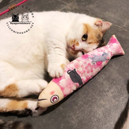 Japanese cat toy sakura