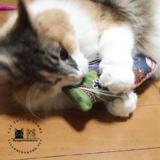 Tokkuri Sake Bottle shaped Cat Toy with Silvervine