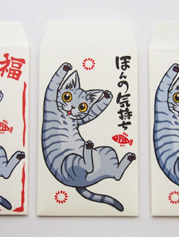 猫好きさんにおすすめのお年玉袋・ポチ袋 一覧