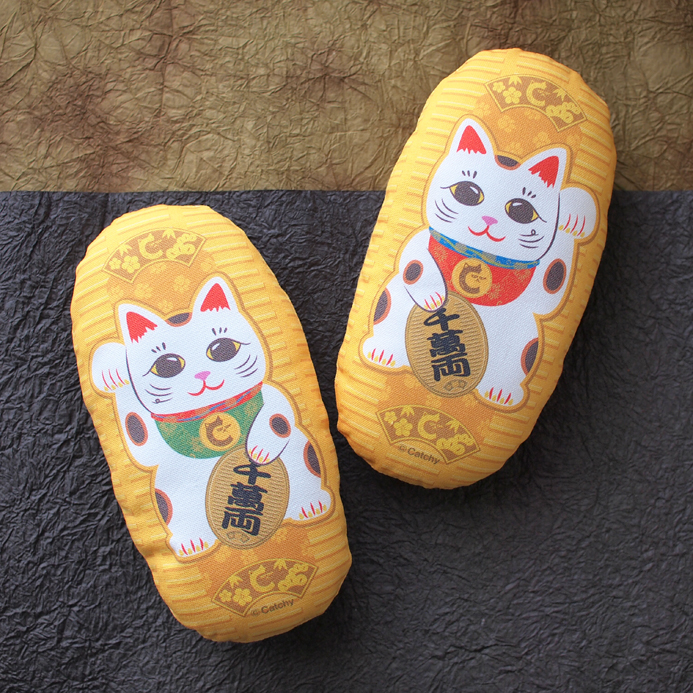 またたびのおもちゃ猫キッカー 招き猫