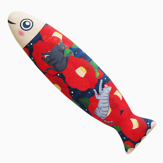 またたびのおもちゃ お魚猫キッカー つばき